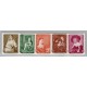 ALEMANIA ORIENTAL DDR 1959 Yv 408/11 SERIE COMPLETA DE ESTAMPILLAS NUEVAS MINT 9 EUROS PINTURAS